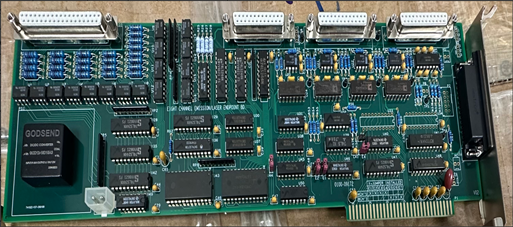 0100-09172  8 Channel Emission Laser Endpoint PCB CARD